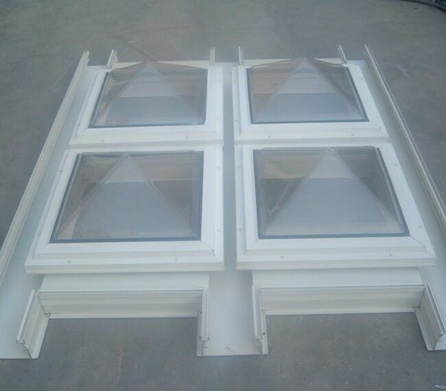 Thermoforming Multi Skylights Pyramids