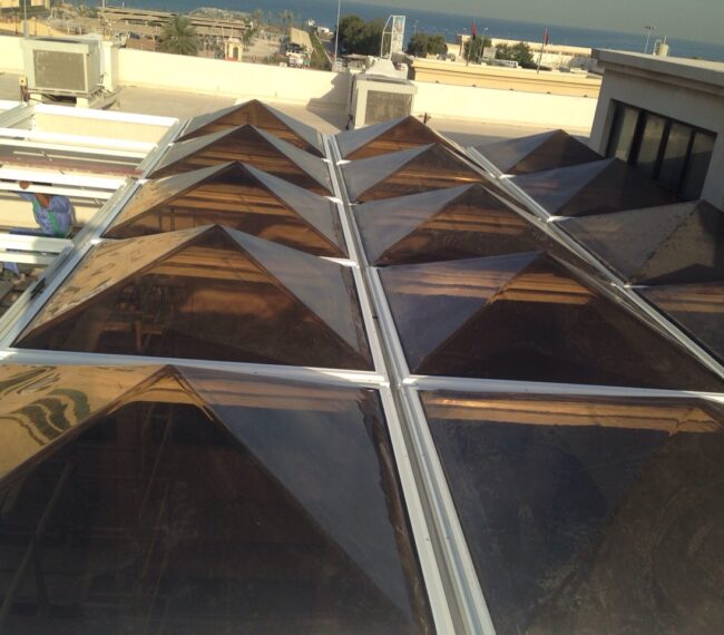 Thermoforming Multi Skylights Pyramids